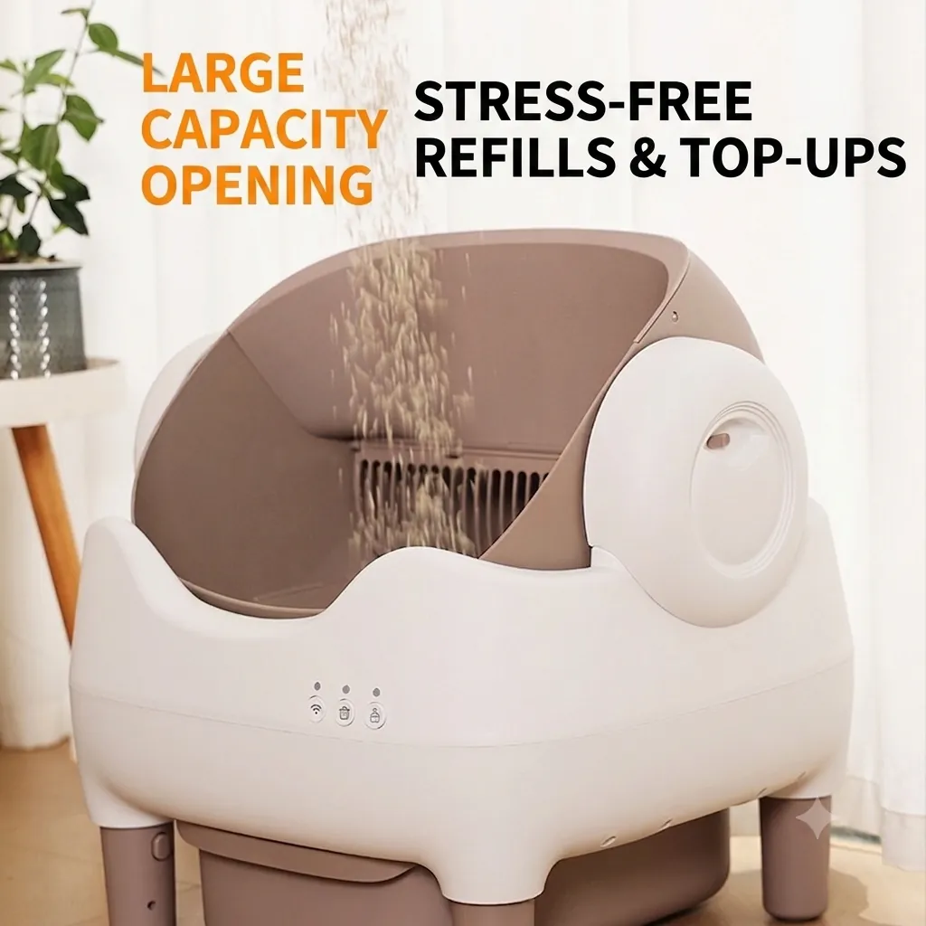 Automatic Cat Litter Box (Open) — OEM Manufacturer