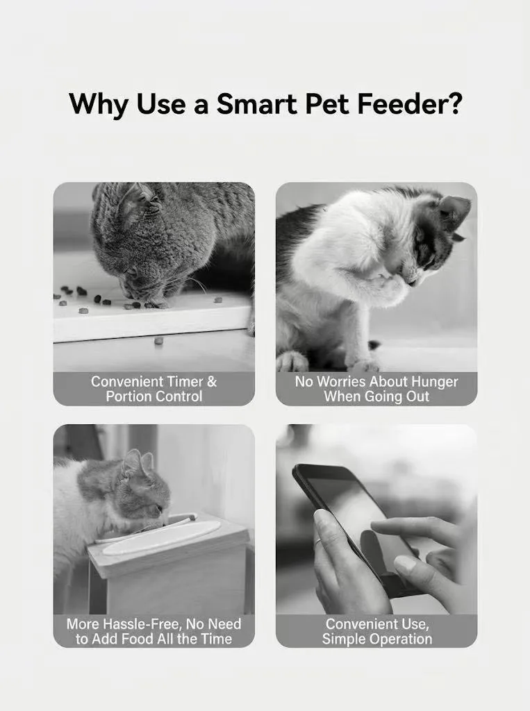 MetaPawtic Smart Pet Feeder — product detail