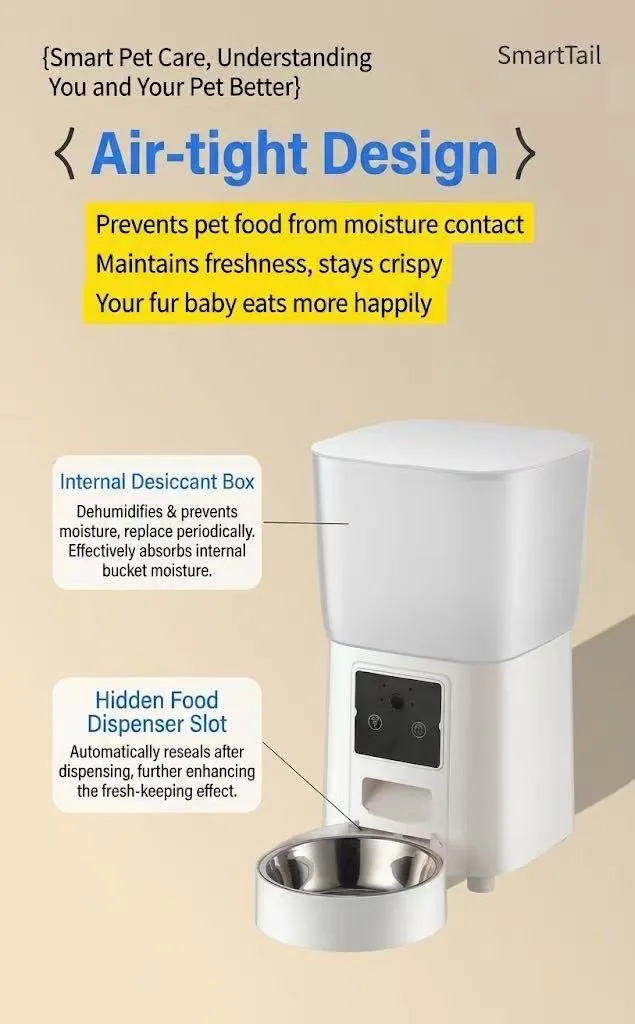 MetaPawtic Smart Pet Feeder — product detail