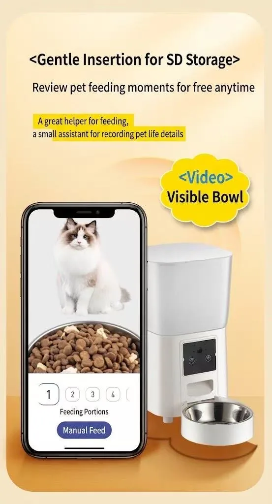 MetaPawtic Smart Pet Feeder — product detail
