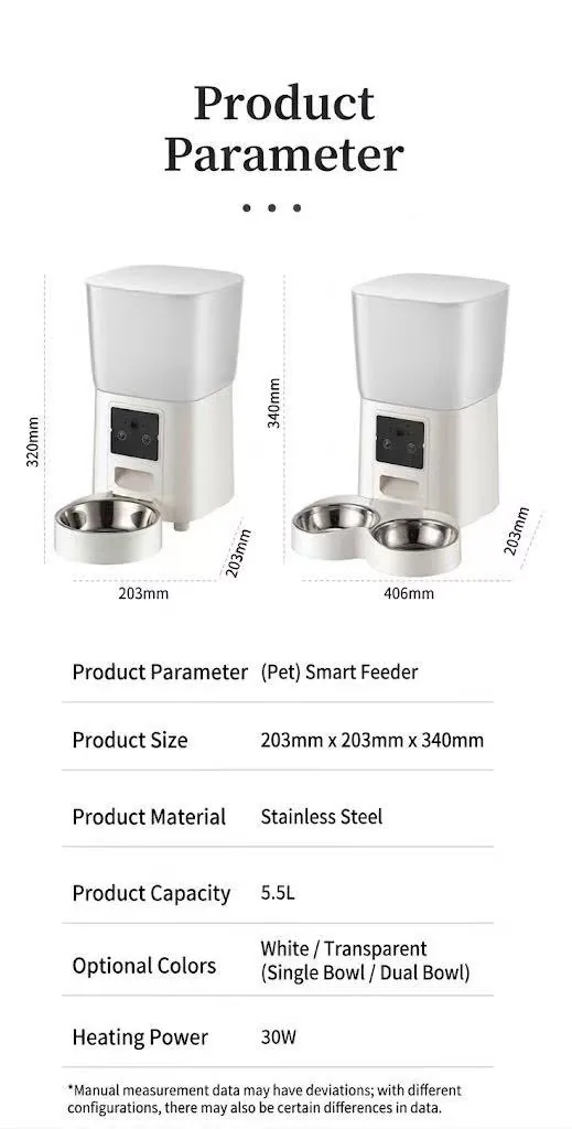 MetaPawtic Smart Pet Feeder — product detail