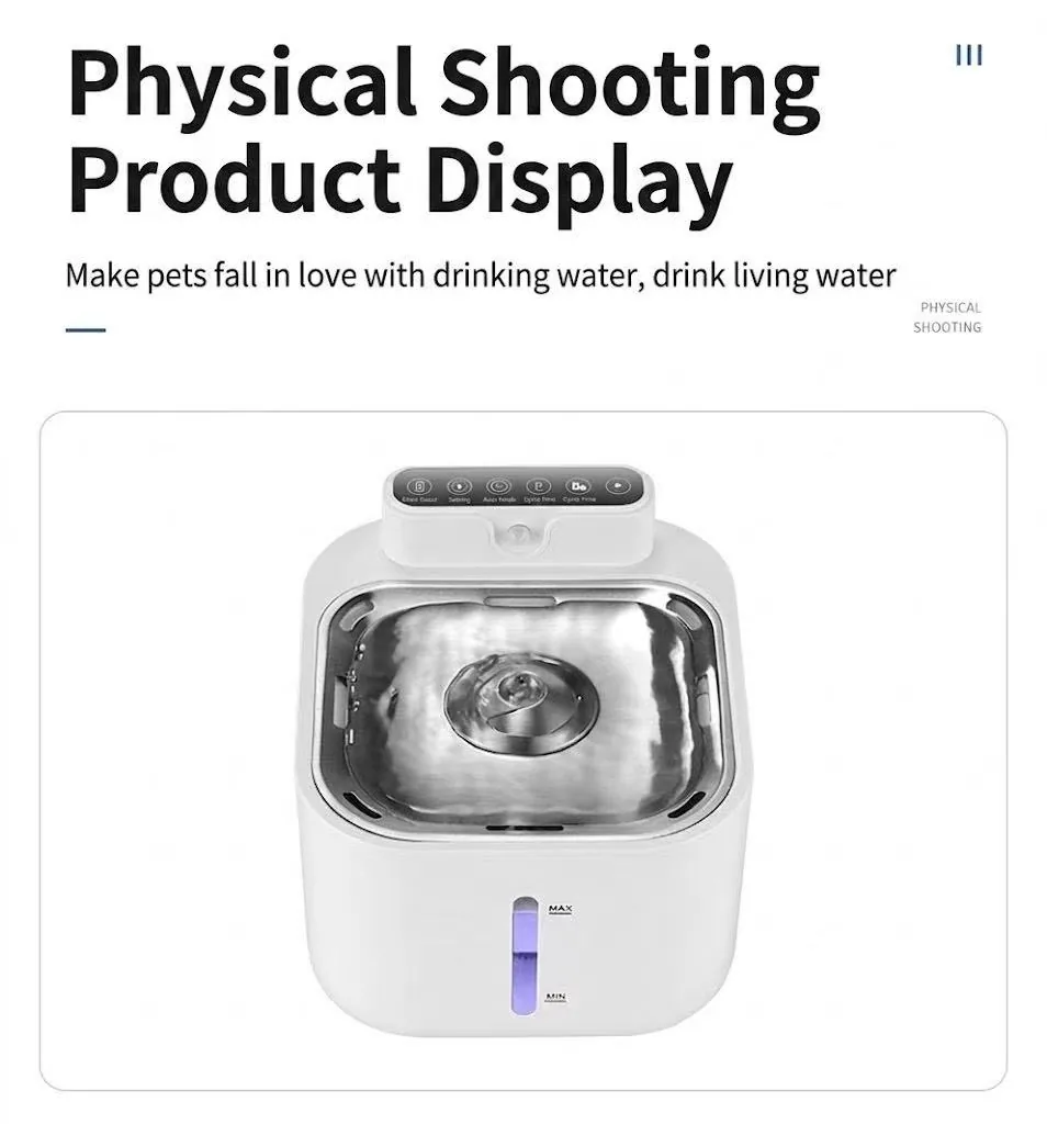 MetaPawtic Smart Water Fountain — product detail